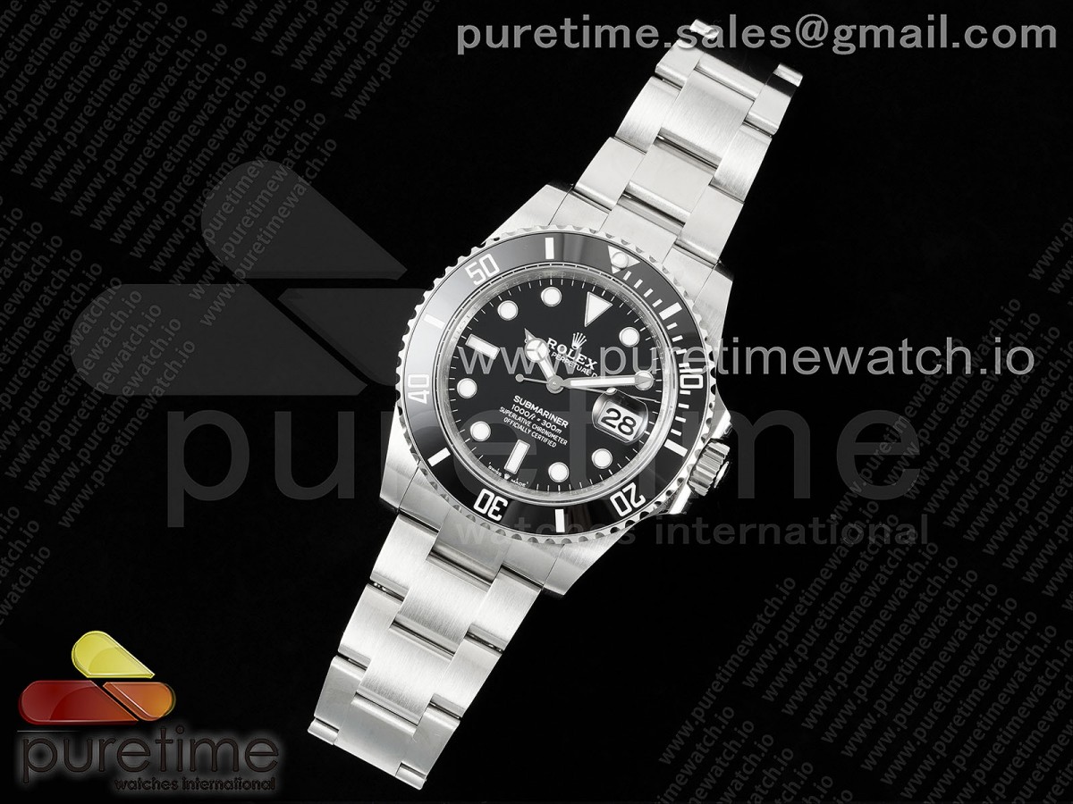 JD공장 롤렉스 서브마리너 신형 41MM 블랙데이트 브슬 / Submariner 41mm 126610 LN Black Ceramic 904L Steel JDF 11 Best Edition VR3235