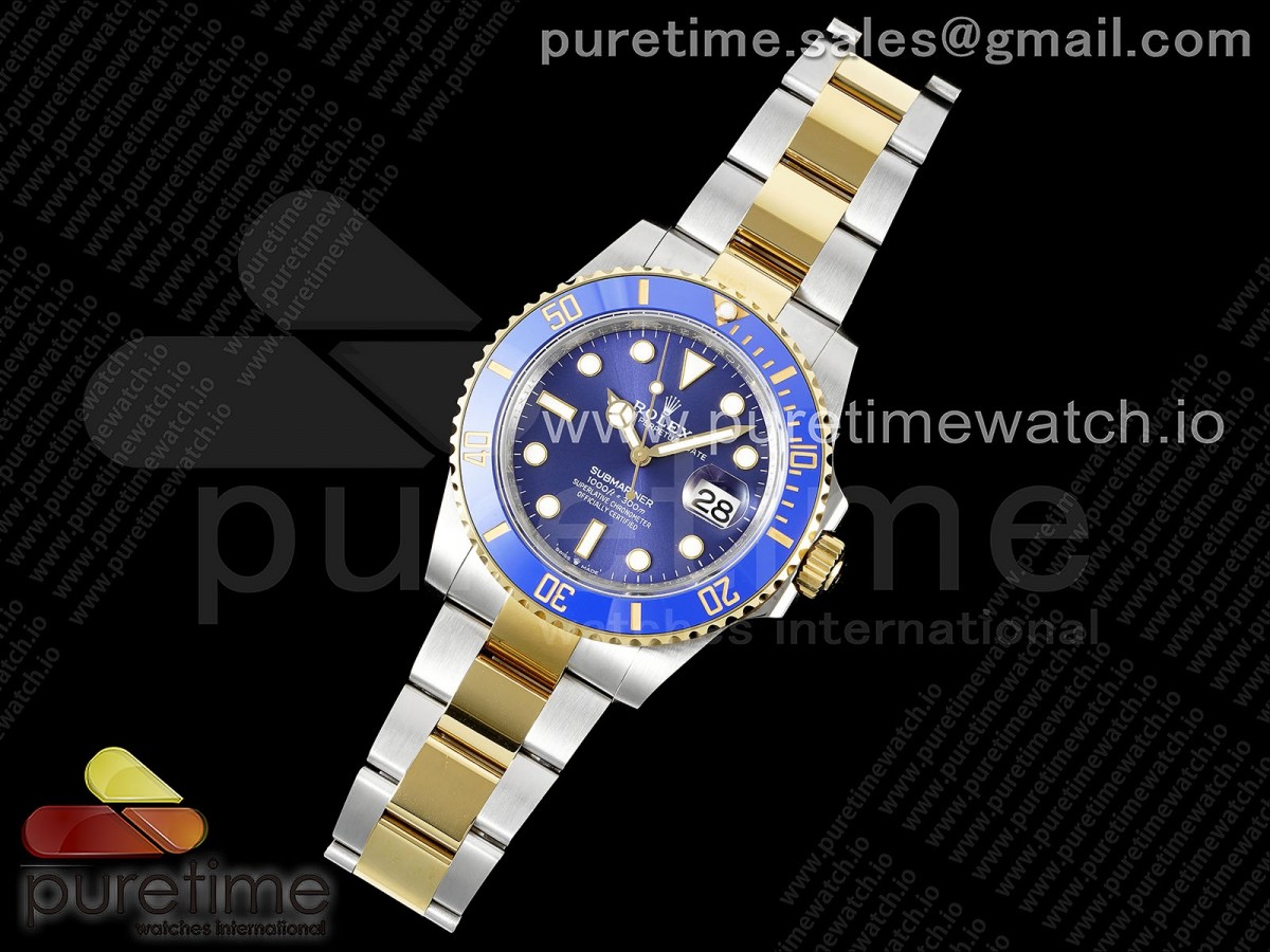 JD공장 롤렉스 서브마리너 신형 41MM 청콤 블루콤비 / Submariner 41mm 126613 LB SSYG Blue Ceramic 904L Steel JDF 11 Best Edition VR3235