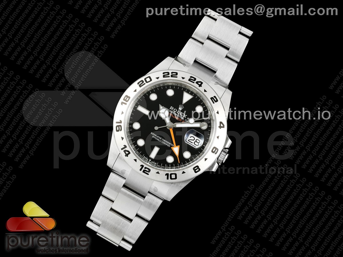 CLEANF공장 클린공장 롤렉스 익스플로러2 42미리 블랙다이얼 스틸브레이슬릿 Explorer II 42mm 226570 904L SS Clean 11 Best Edition Black Dial on Bracelet DD3285 CHS