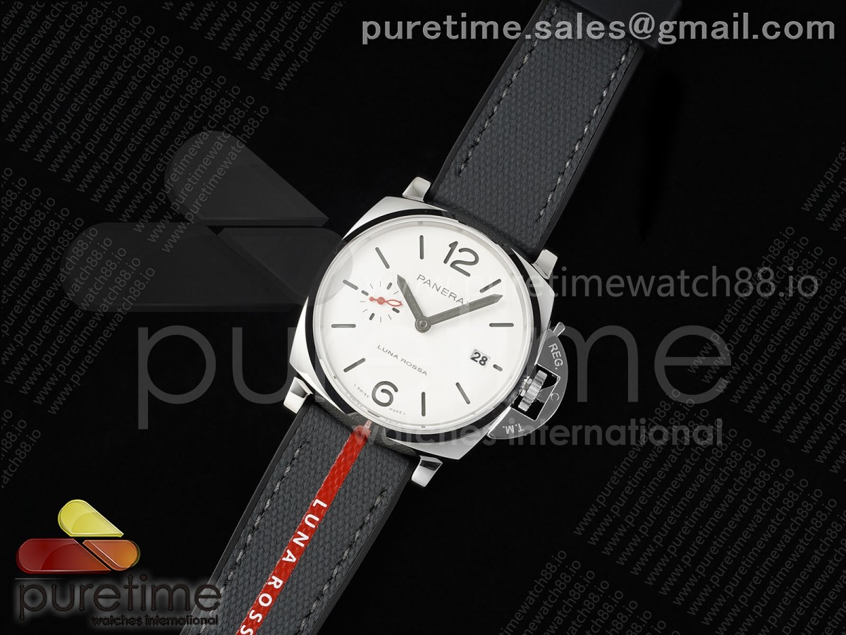 VS공장 파네라이 루미노르듀에 루나로사 PAM1381 42미리 PAM1381 LUMINOR DUE LUNA ROSSA 42MM VSF 11 BEST EDITION ON GRAY NYLON STRAP P900