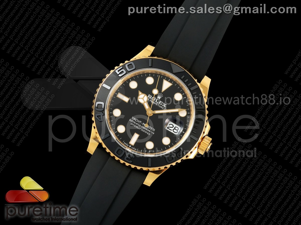 VS공장 롤렉스 요트마스터 42미리 텅스텐 버전 v2 Yacht-Master 42mm 226658 VSF 11 Best Edition 3D Black Ceramic Bezel on Black Rubber Strap VS3235 V2 (Gain Weight)