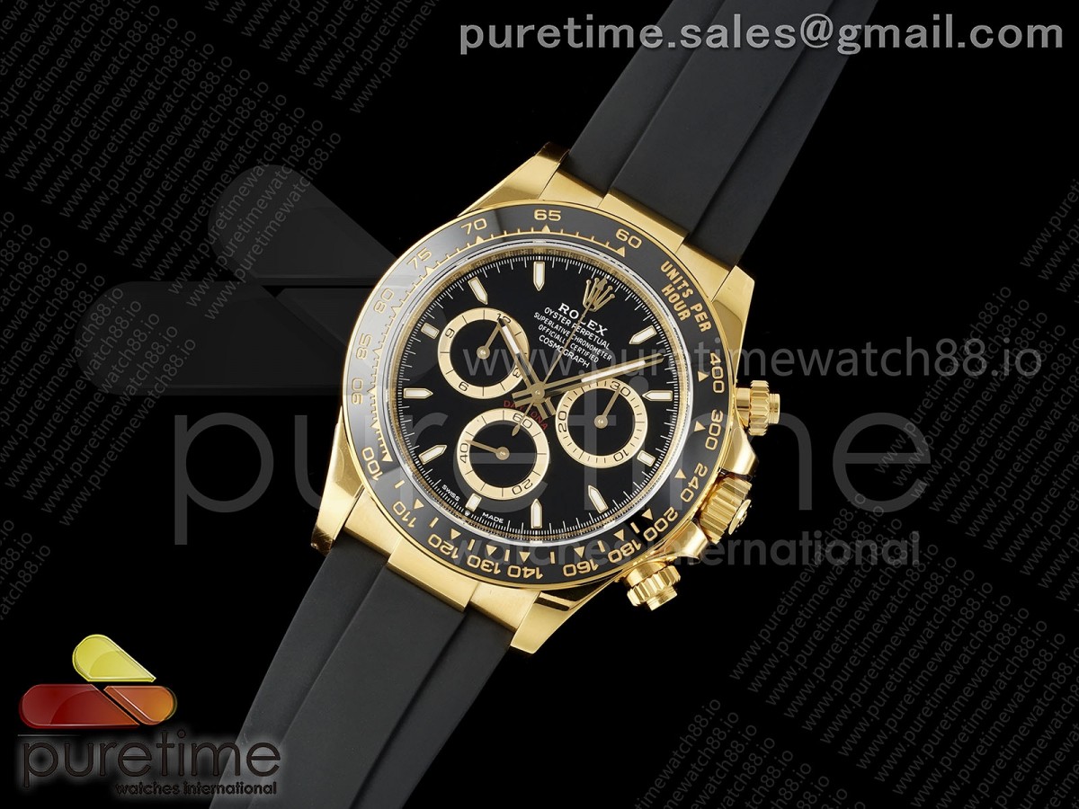 VS공장 Daytona 126518 VSF 11 Best Edition Black Dial on Oysterflex Strap VS4131 V2 (Weighted)