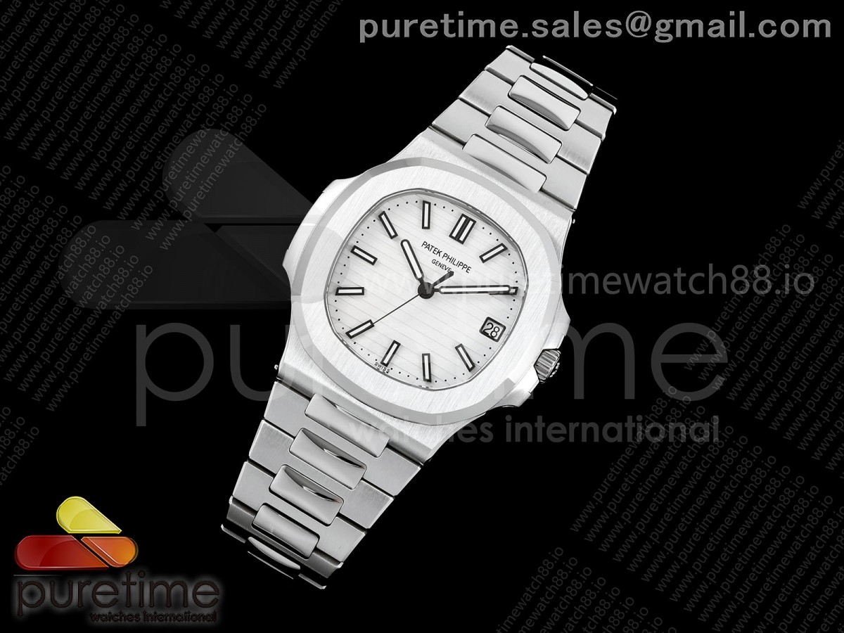DD공장 파텍필립 노틸러스 5711화이트 Nautilus 5711 DDF 11 Best Edition White Textured Dial on SS Bracelet DD324 Super Clone
