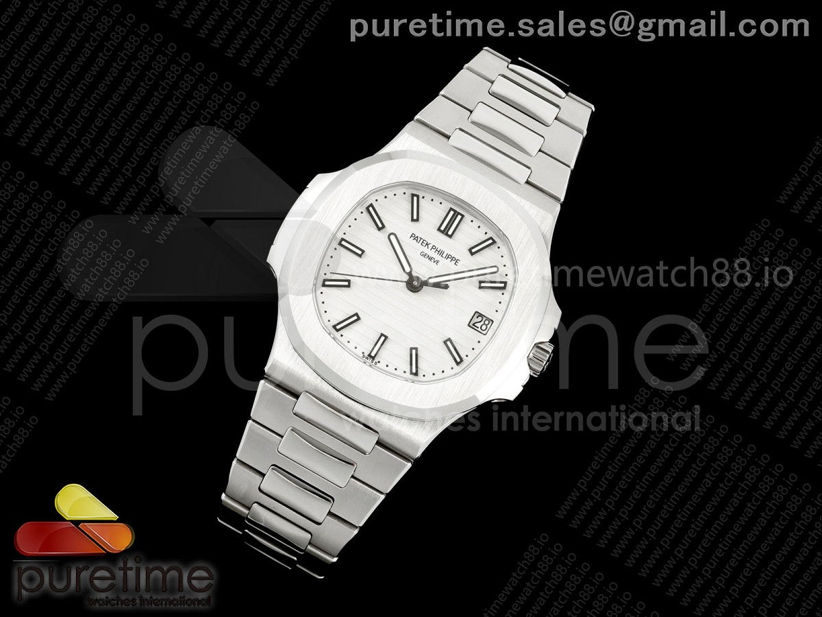 BBF공장 파텍필립 노틸러스 5711 화이트다이얼 스틸브레이슬릿 Nautilus 5711 BBF 11 Best Edition White Dial on SS Bracelet DD324 Super Clone