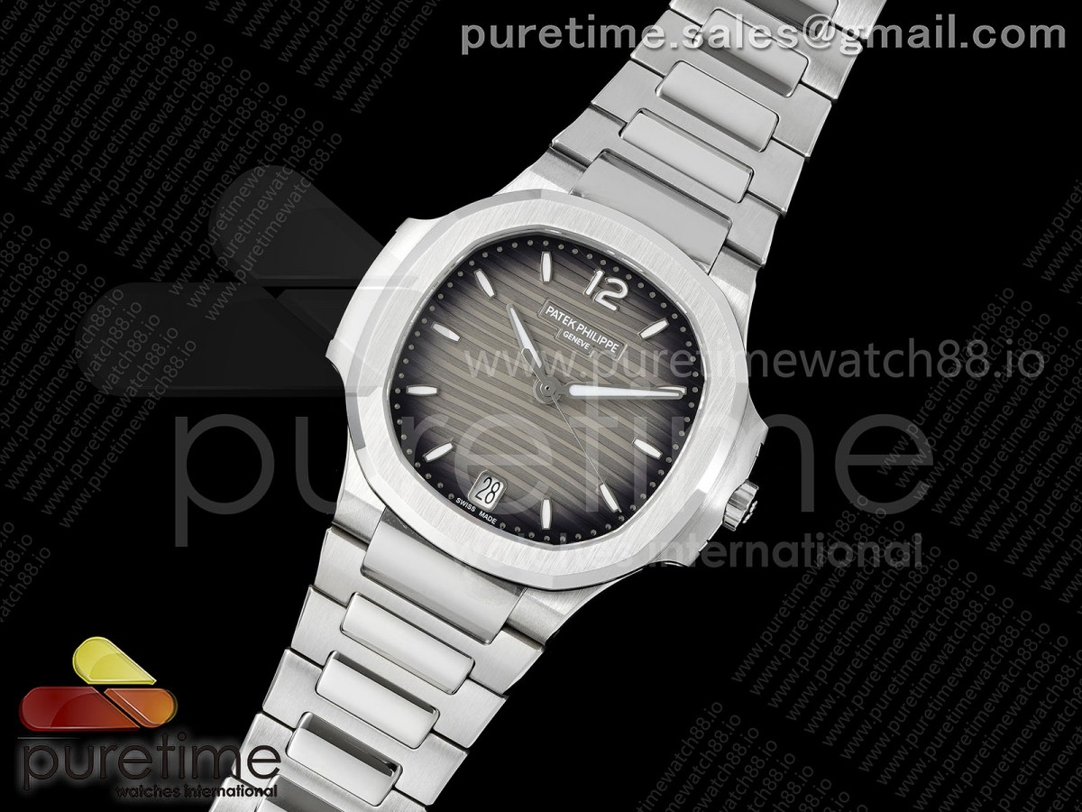 3KF공장 파텍필립 노틸러스 7118 레이디 그레이다이얼 스틸브레이슬릿 Nautilus 7118 Ladies 3KF 11 Best Edition Gray Dial on SS Bracelet DD324 Super Clone