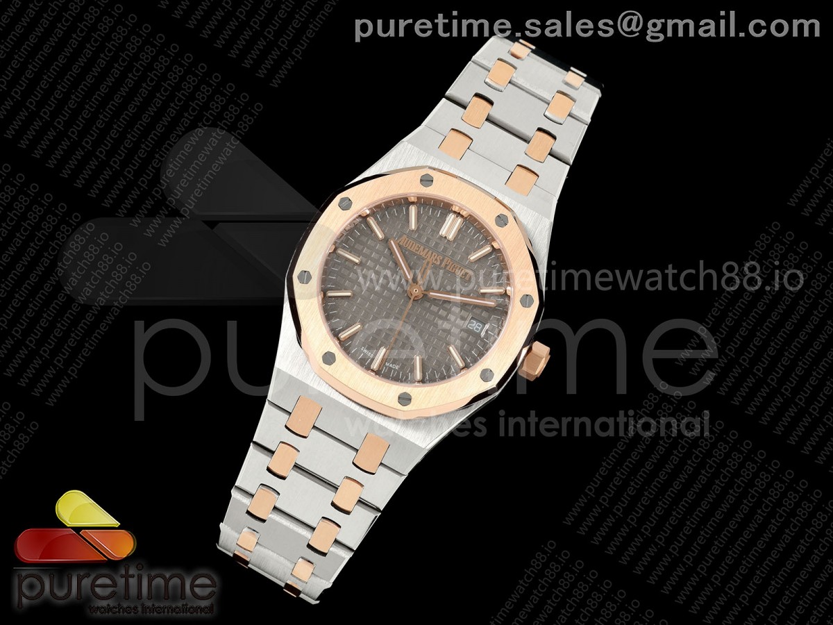 SSRG공장 오데마피게 로열오크 34mm 그레이 다이얼 SSRG 브레이슬릿 A5800
