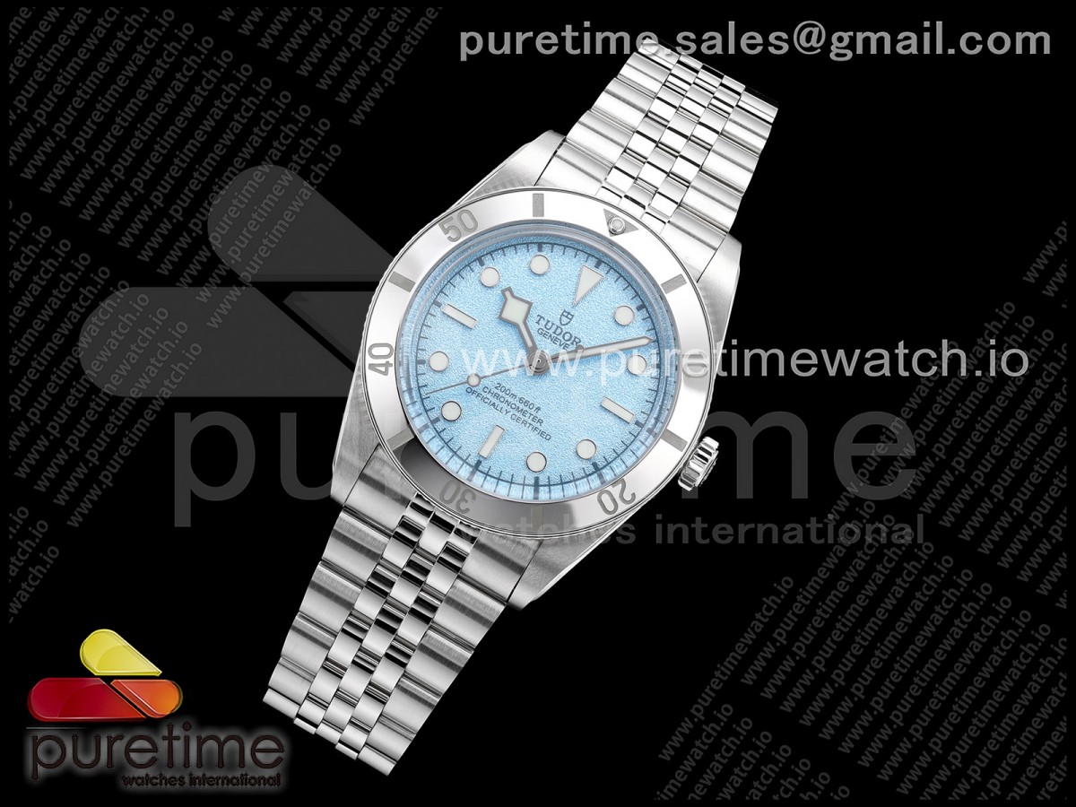 ZF공장 튜더 헤리티지 블랙베이37 티파니블루다이얼 쥬빌레브레이슬릿 Heritage Black Bay 37mm SS ZF 11 Best Edition Tiffany Blue Dial on SS Bracelet A2824