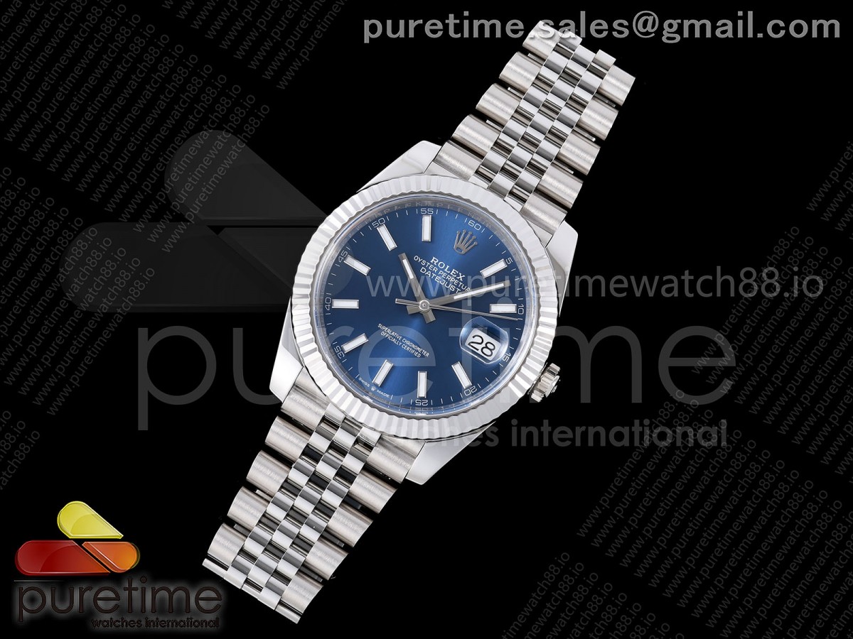 VF공장 롤렉스 데이저스트41 126334 블루 바인덱스 다이얼 쥬빌레 브레이슬릿 DD3235