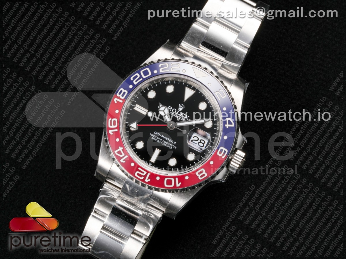 RICH공장 롤렉스 GMT마스터2 126710 BLRO 오이스터 브레이슬릿 JH3285 프리스프렁 무브먼트