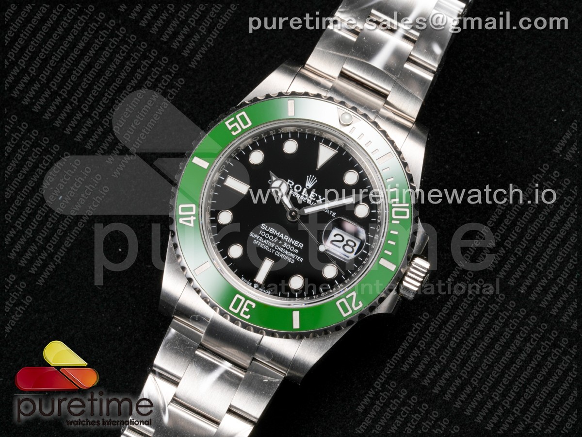 RICH공장 롤렉스 서브마리너 41mm 126610 LV MK2 커밋 스틸 케이스 및 브레이슬릿 JH3285 프리스프렁 무브먼트